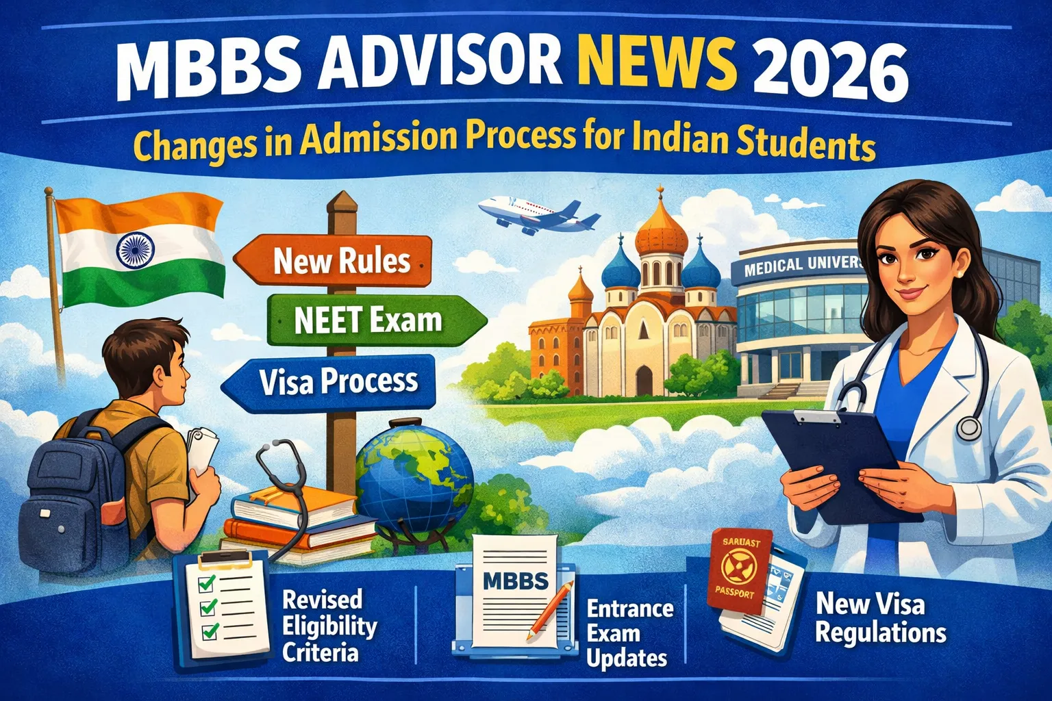 MBBS Advisor News 2026: Changes in Admission Process for Indian Students
